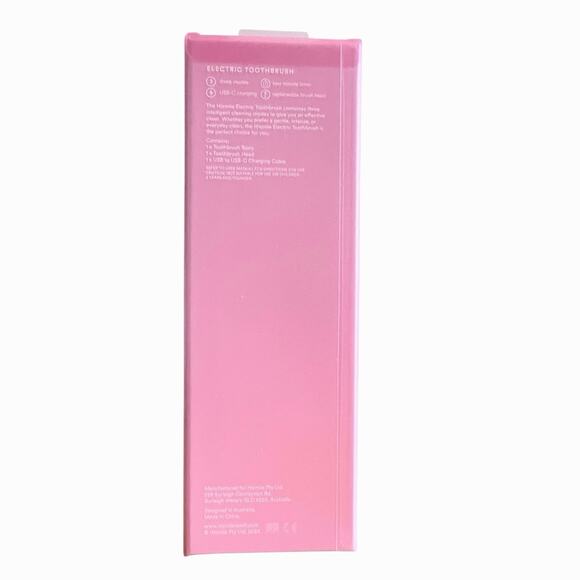 HiSmile Pink Electric Toothbrush, 3 Brushing Modes, Smart Timer, Rechargeable - Picture 4 of 7
